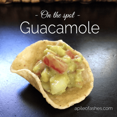 On The Spot Guac | apileofashes.com