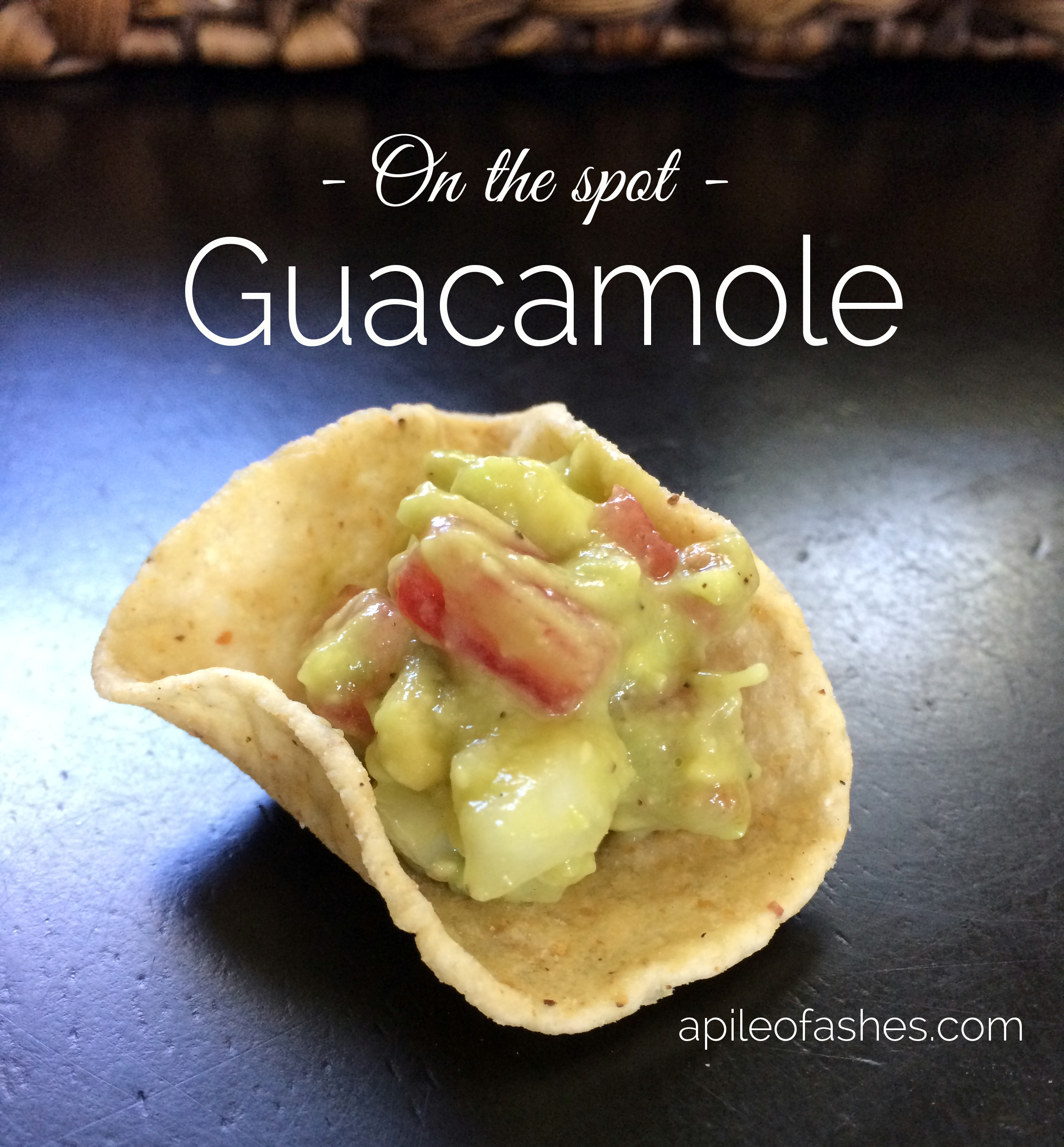 On The Spot Guac | apileofashes.com