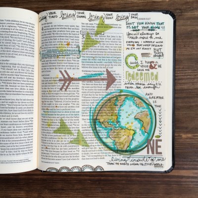 Journaling Bible |Greater | apileofashes.com