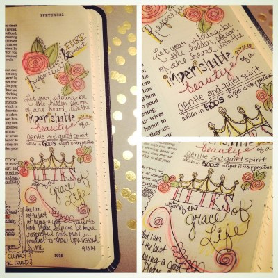 Journaling Bible | Respectful & Pure | apileofashes.com