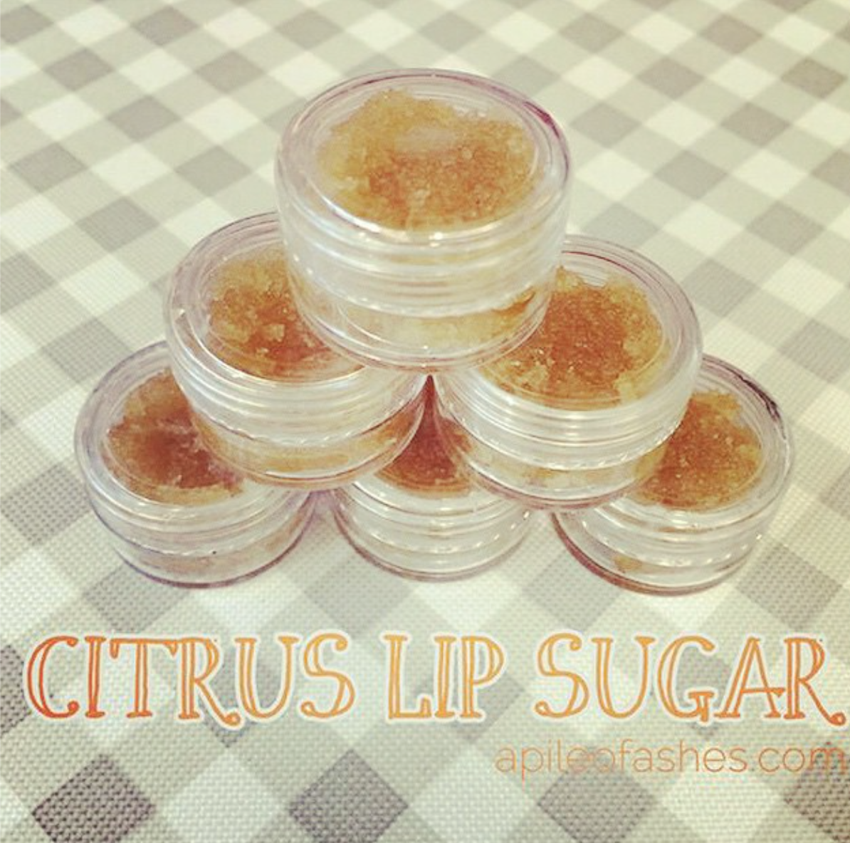 Citrus Lip Sugar | apileofashes.com