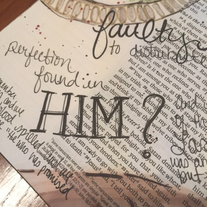 Journaling Bible | The Last Supper  apileofashes.com