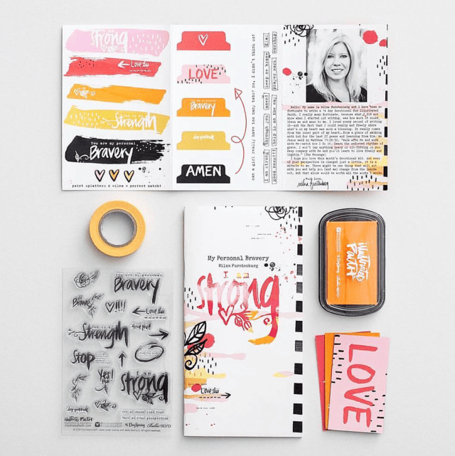 I Am Strong Illustrated Faith Devotional Kit 