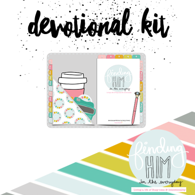 Finding Him Devotional Content