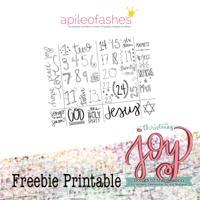 christmas joy freebie