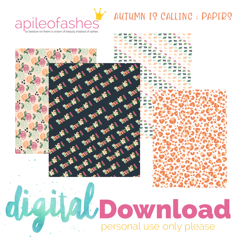 Autumn Is Calling Papers