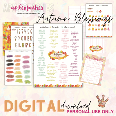 Autumn Blessings